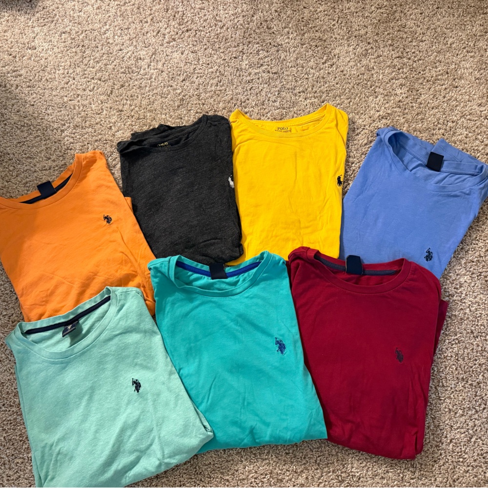 Polo by Ralph Lauren Men's Short Sleeve Tees - Multicolor Pack